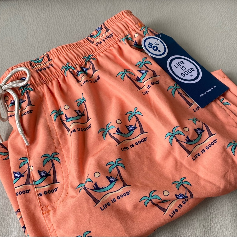 Mens Life is Good swim trunks 🩳